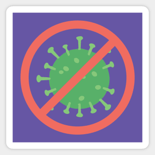 NO CORONA-VIRUS Sticker